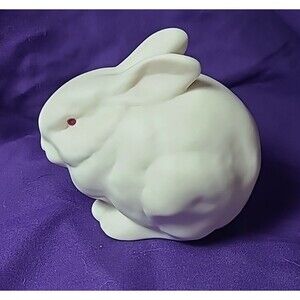 Cybis Mr. Snowball Bunny Rabbit Figurine Bisque Porcelain 3.5” H Signed